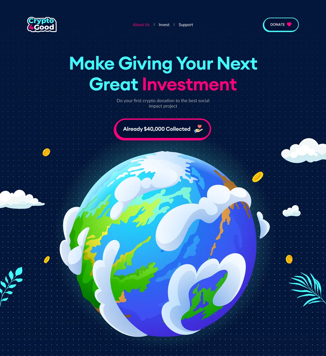 Crypto4Good website